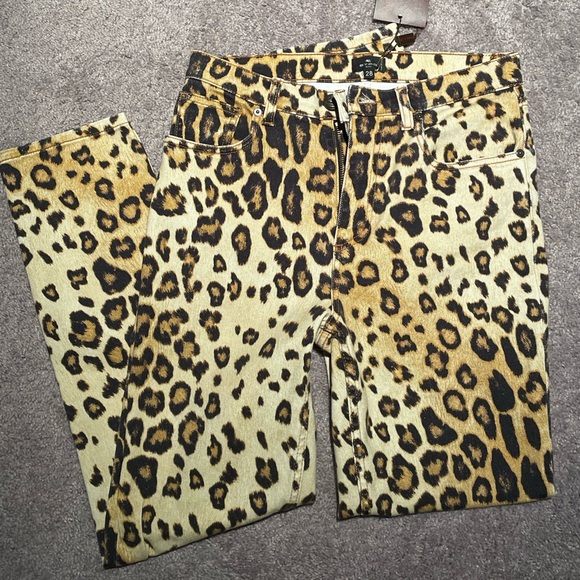 Etro leopard print jeans - Picture 2 of 5